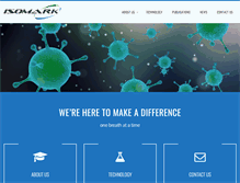 Tablet Screenshot of isomark.com